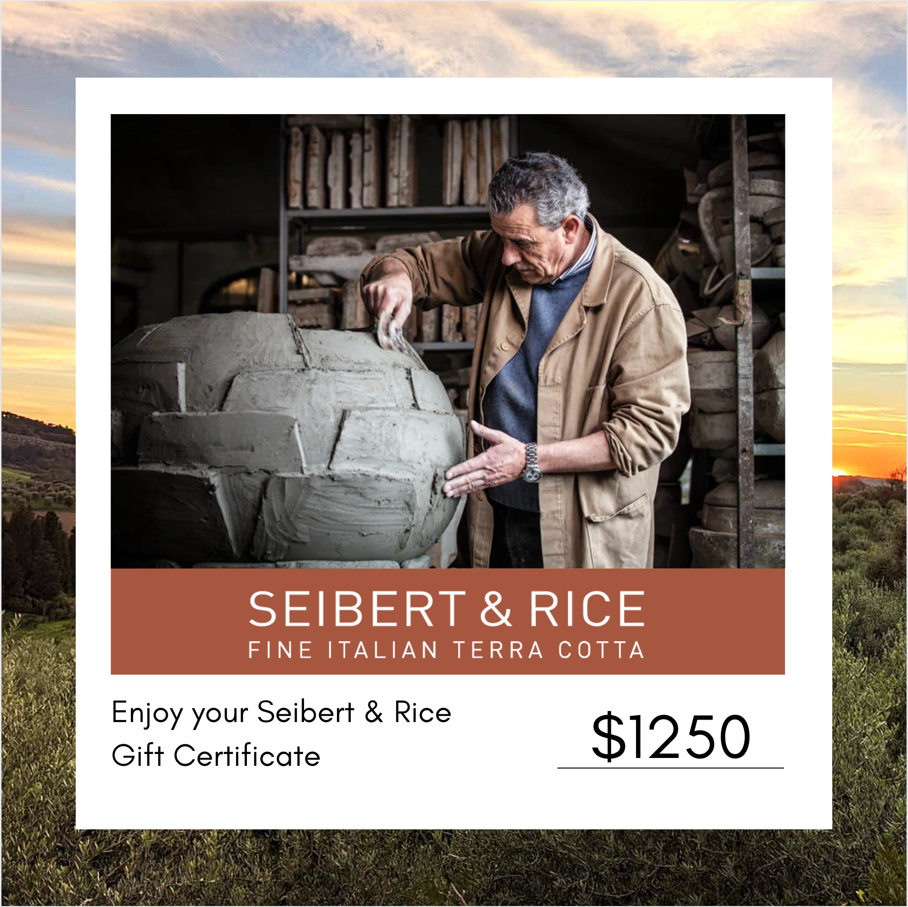 Seibert &amp; Rice Gift Cards