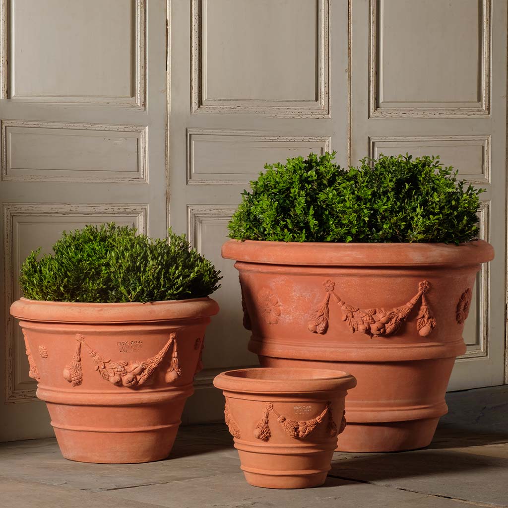 terra plant pots Agresti Planter Agresti Planter - 16" | Handmade Terra Cotta