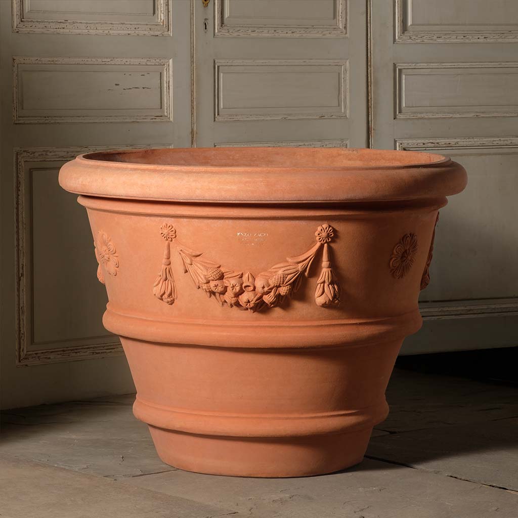 garland plant pots Agresti Planter Agresti Planter - 16" | Handmade Terra Cotta