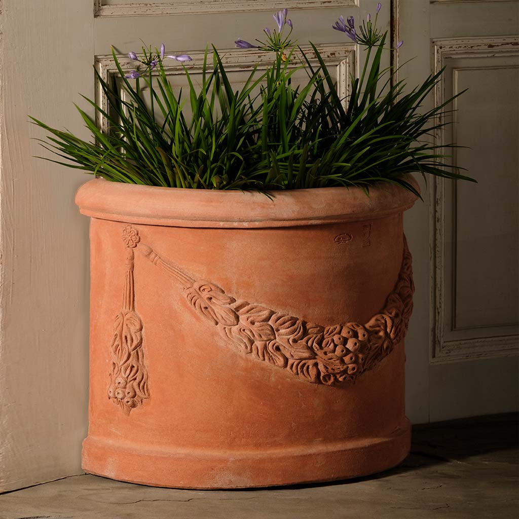 cheap decorative plant pots Semicircle Wall Planter | Handmade Terra Cotta
