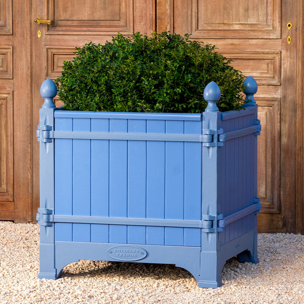 french box planters Versailles Planter- Bleu De Venise