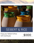 Seibert & Rice Gift Cards