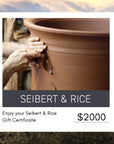 Seibert & Rice Gift Cards