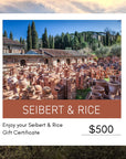 Seibert & Rice Gift Cards