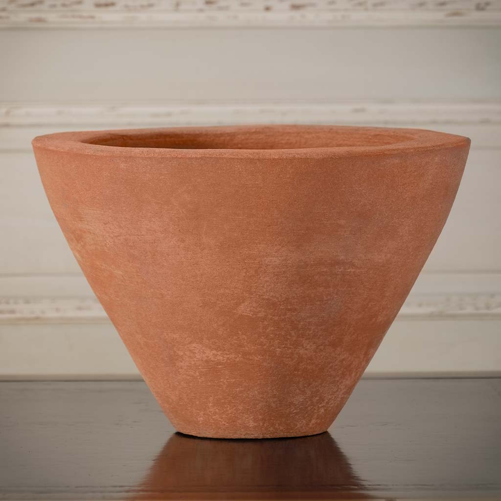 Pink Terra Cotta Konos Pot