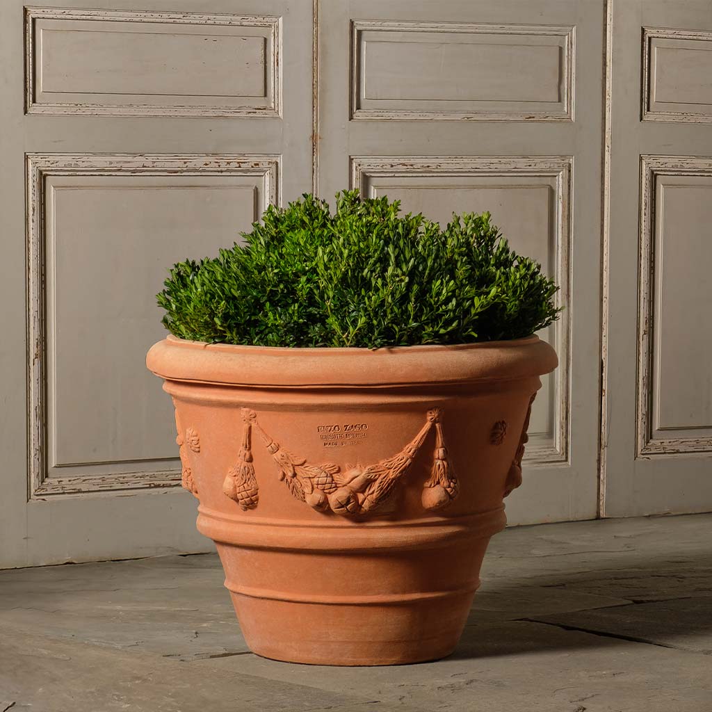 20 inch clay pots for plants Classic Antico Planter | Handmade Terra Cotta