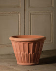 Fluted Flower Pot