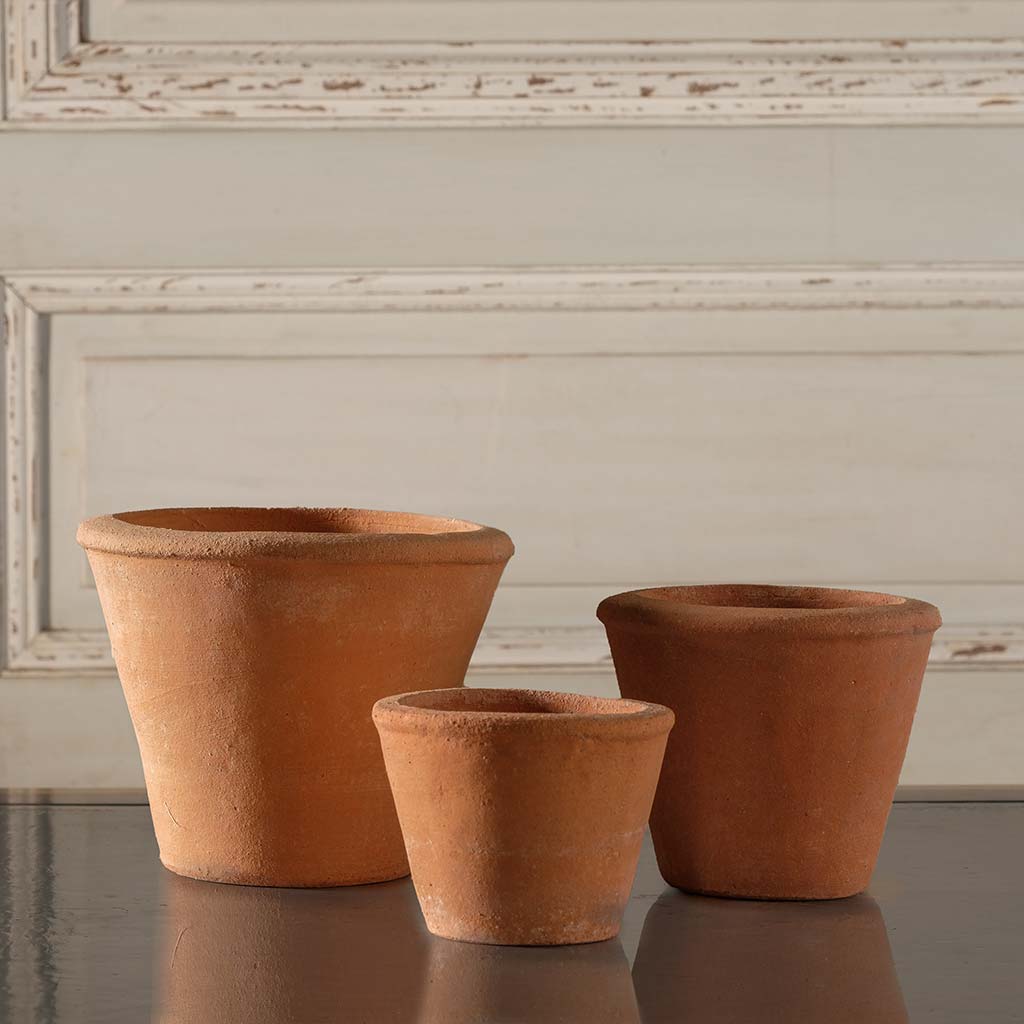 8 inch terracotta plant pots Tom Pot Tom Pot - 7" | Handmade Terra Cotta